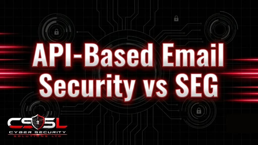 API Email Security vs SEG