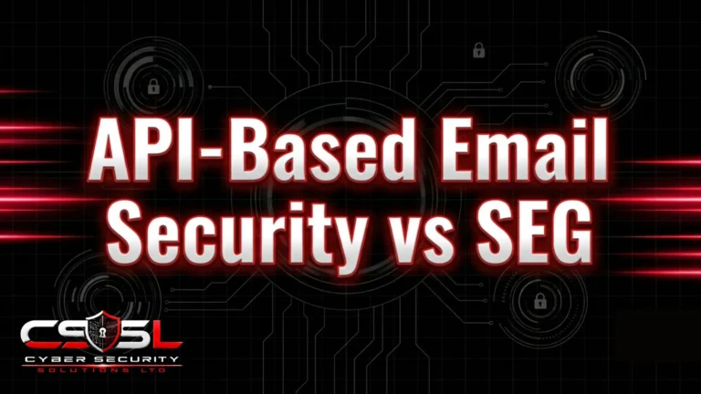 API Email Security vs SEG