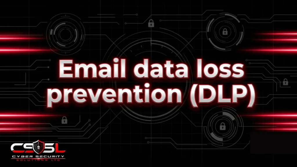 Email data loss prevention (DLP)
