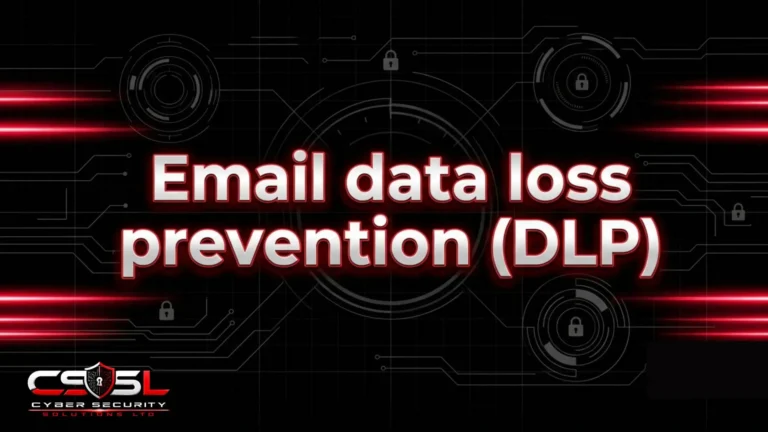 Email data loss prevention (DLP)