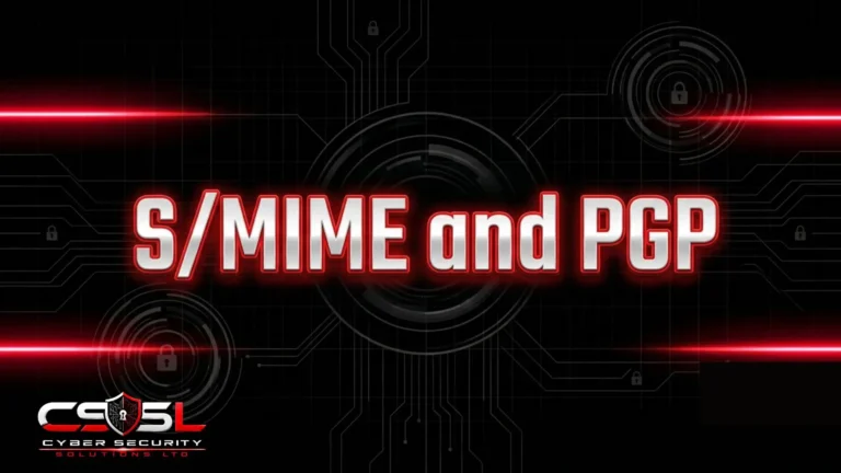 S/MIME and PGP: End-to-End Email Encryption