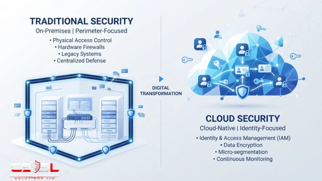 Cloud vs Traditional Security: Key Differences