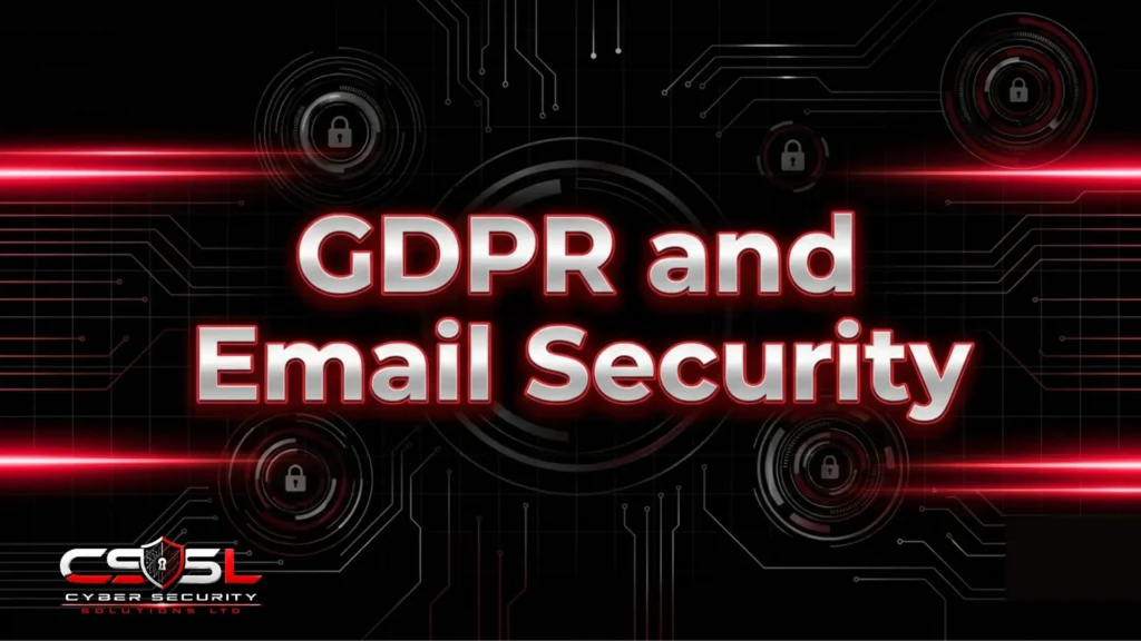 GDPR and email security guide