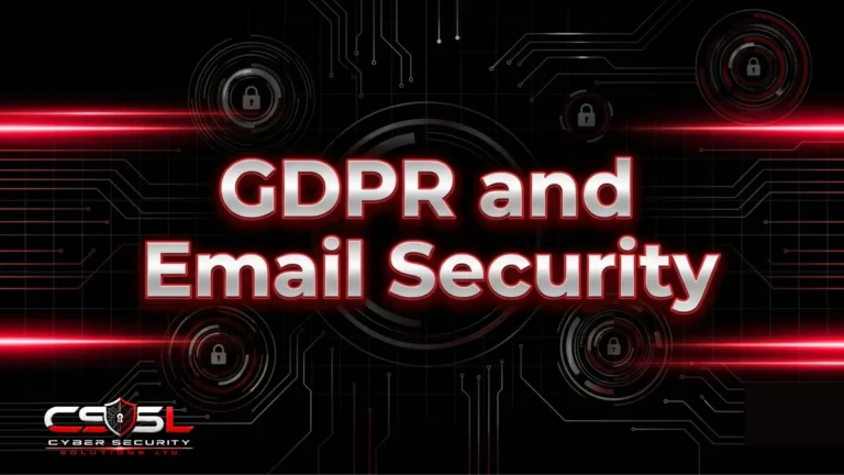 GDPR and email security guide