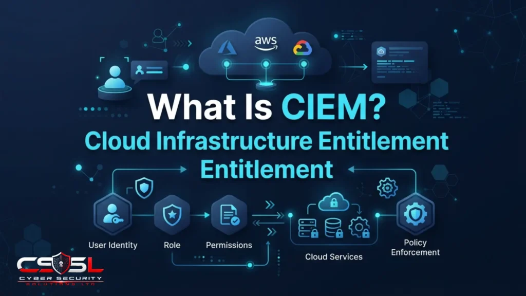 What is CIEM cloud infrastructure entitlement management graph showing identity permissions and shadow access across cloud accounts