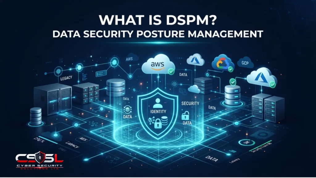 What is DSPM data security posture management dashboard showing sensitive data discovery and classification across cloud storage