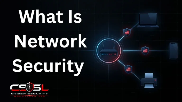 What is network security diagram showing layered protection basics