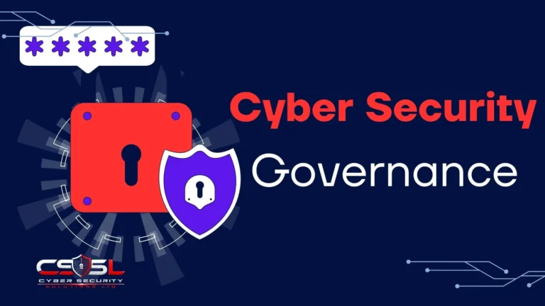 cyber security governance diagram showing GRC governance risk and compliance framework structure