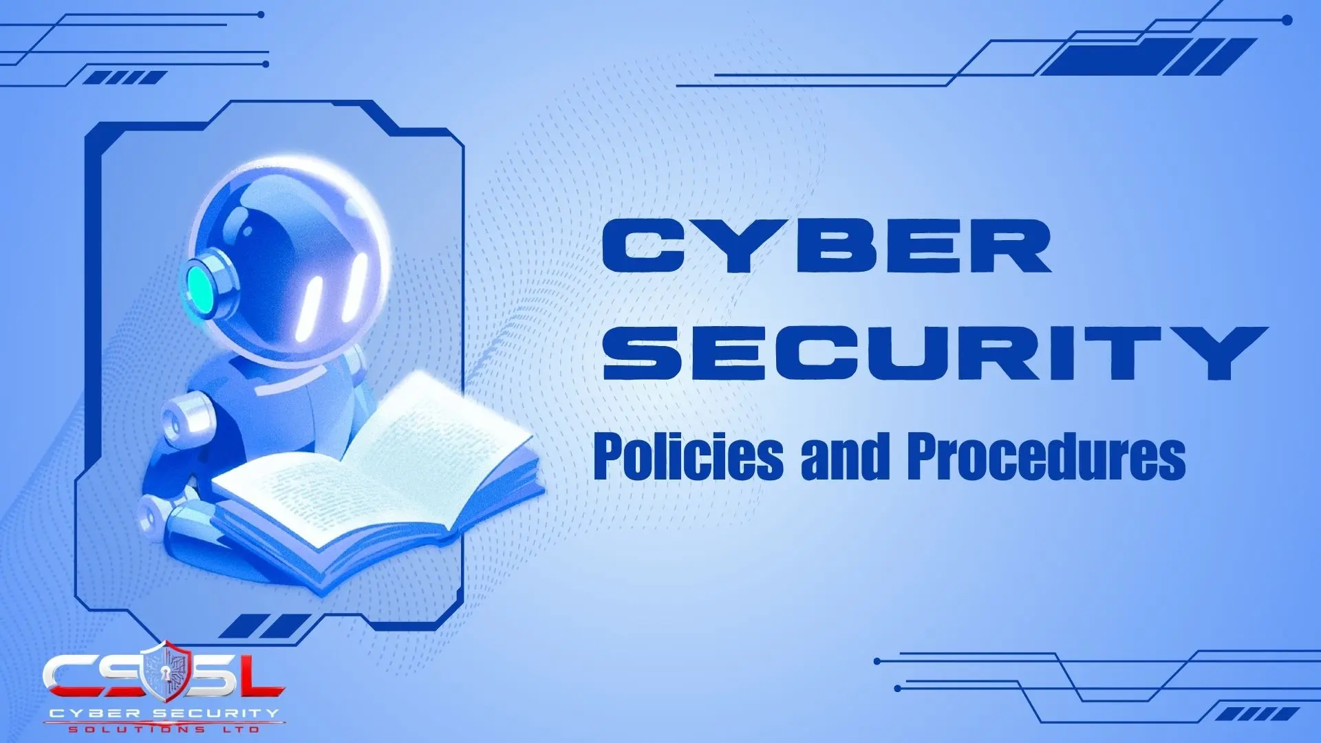 cyber security policies and procedures template showing information security policy document structure