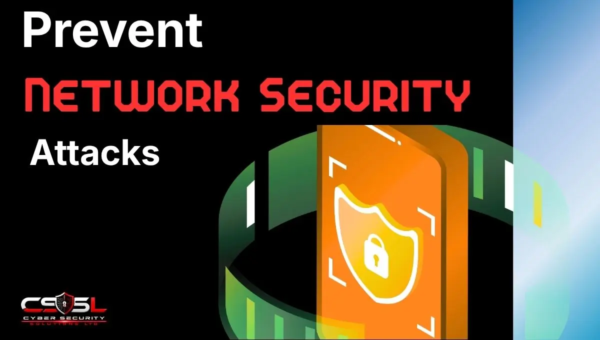 Diagram showing how to prevent network security attacks with layered countermeasures