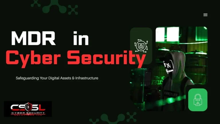 what is MDR in cyber security diagram showing managed detection and response versus managed XDR