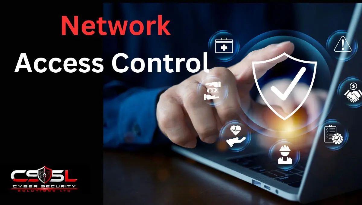 Diagram showing Network Access Control assessing device compliance and posture