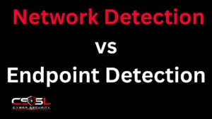 Diagram comparing EDR's endpoint-level visibility with NDR's network-wide detection of unmanaged devices and encrypted traffic