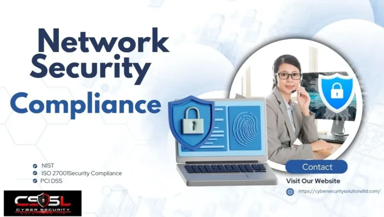 Diagram mapping network security compliance controls to NIST ISO 27001 and PCI DSS