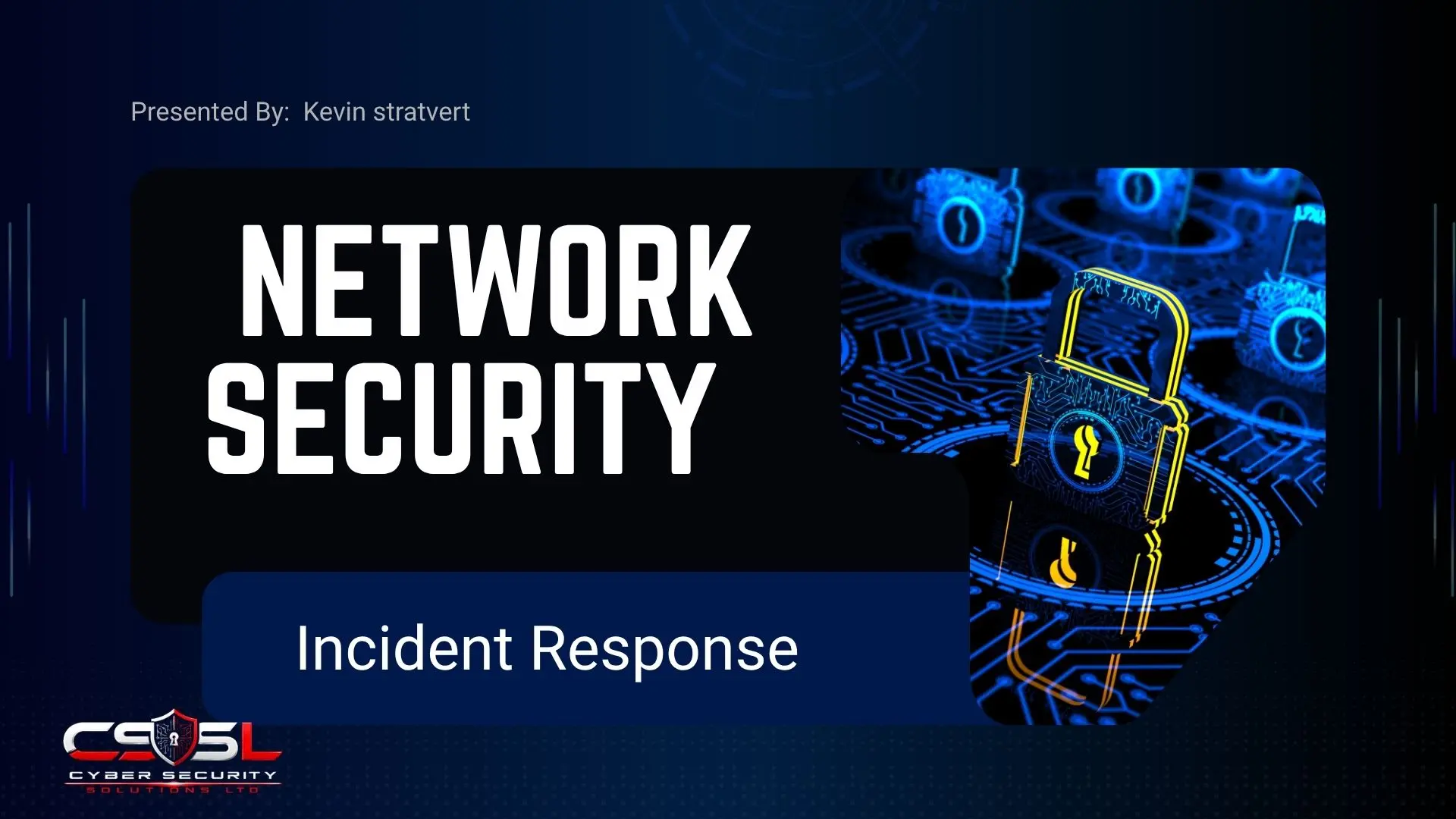 Diagram illustrating network security incident response containment and recovery steps
