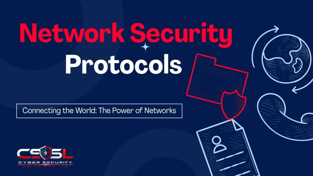 Diagram illustrating network security protocols including TLS, IPsec and SSH