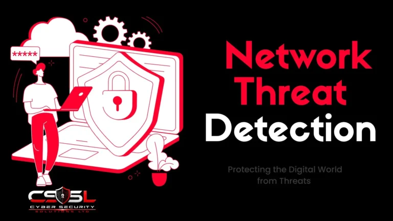 Diagram showing network threat detection identifying attack signatures in telemetry