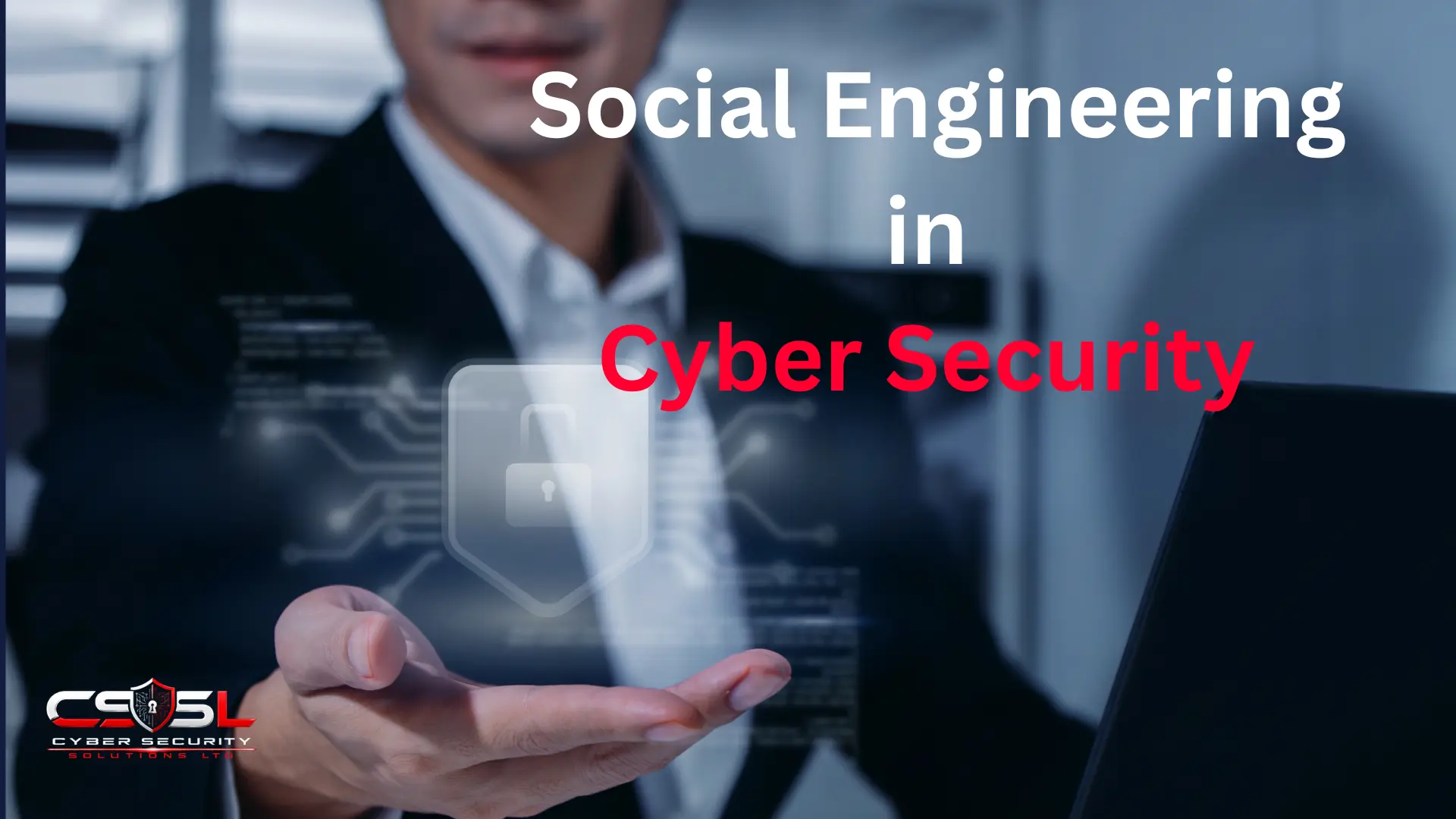 Illustration showing how social engineering attacks manipulate human psychology through phishing, pretexting and baiting