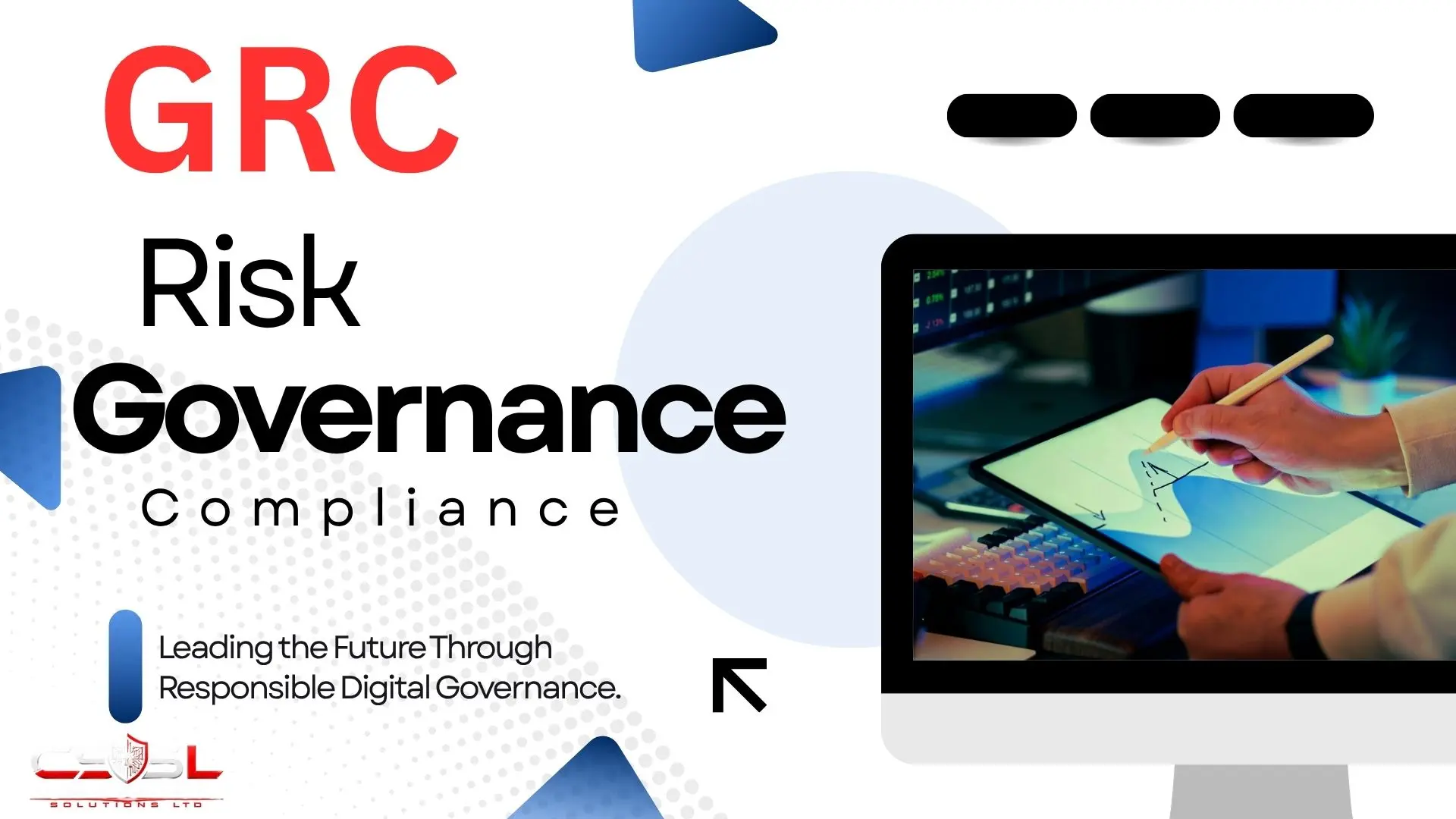 what is GRC in cyber security diagram showing ISO 27001 Annex A controls and certification process