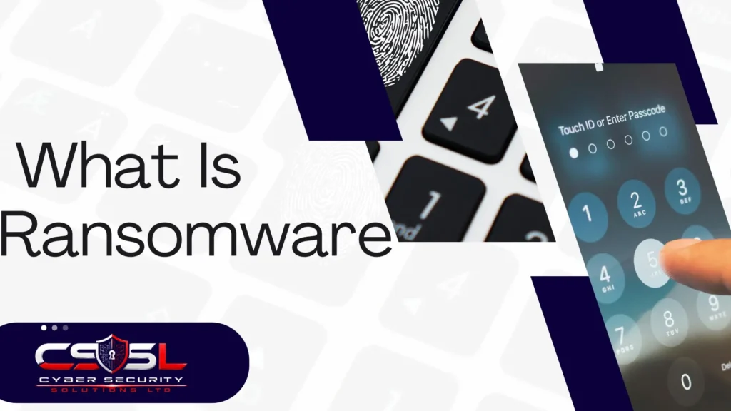 Diagram showing how a ransomware attack works and steps to protect your business