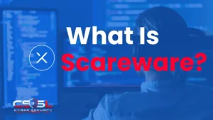 Screenshot-style illustration of a fake scareware virus alert pop-up designed to trick users into paying for bogus software