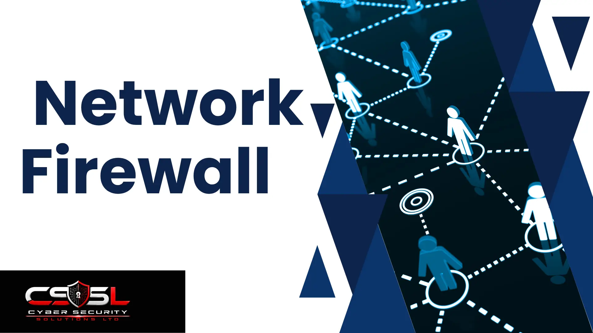 Diagram explaining what a network firewall is and how it filters traffic