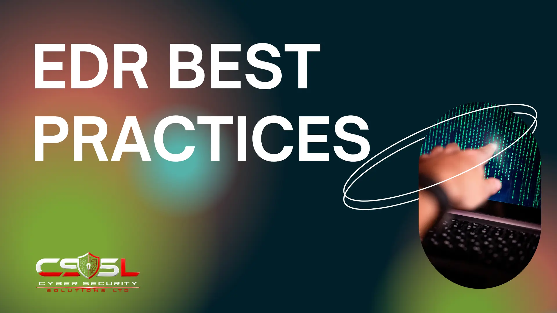 Checklist illustrating EDR best practices for endpoint security deployment and alert tuning