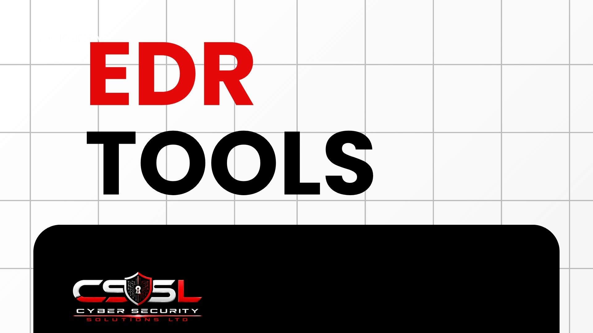 EDR tools list 2026 showing enterprise EDR software, managed EDR platforms and open source EDR systems