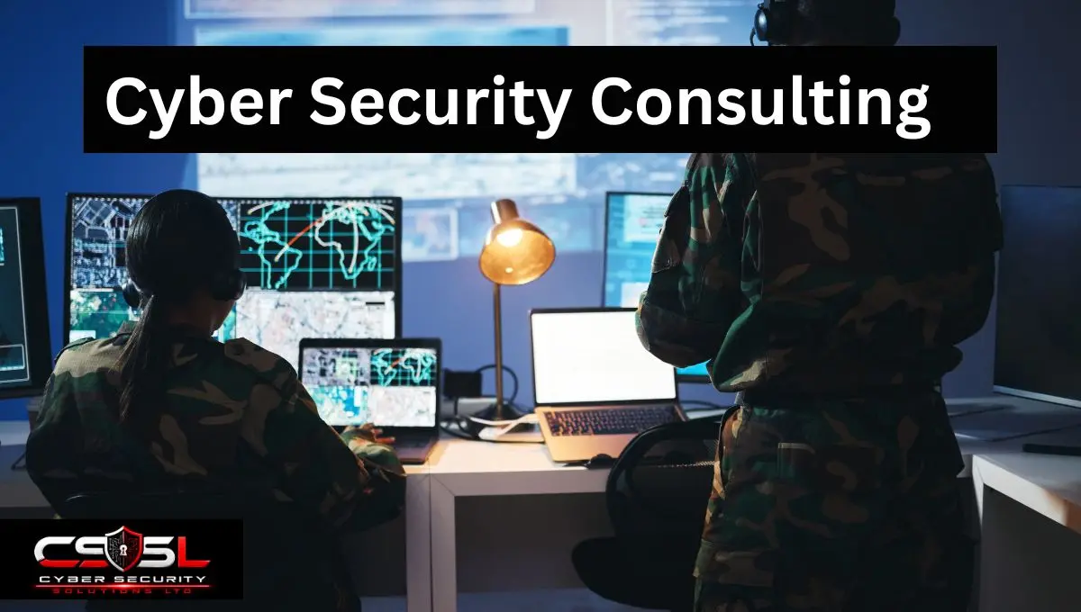 Cyber security consulting session reviewing a business risk assessment report