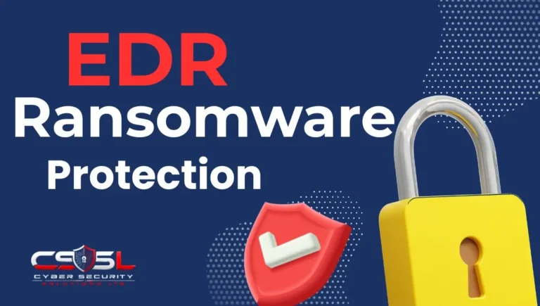 EDR ransomware protection diagram showing BYOVD evasion and endpoint defense against encryption attacks