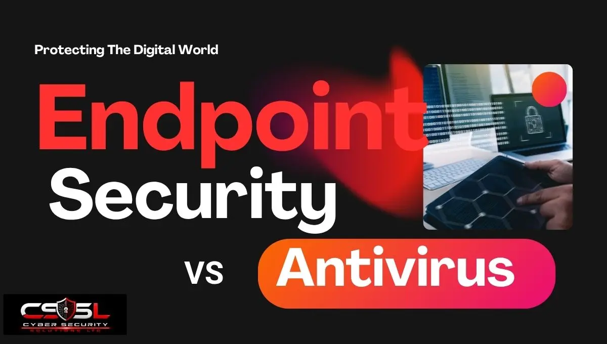 endpoint security vs antivirus diagram showing traditional AV NGAV and full endpoint protection tiers