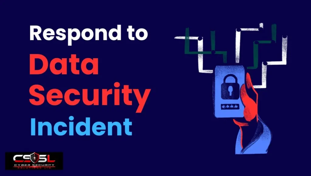 how to respond to a data security incident checklist showing first 24 hour response priorities