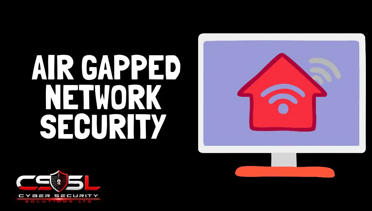 Diagram illustrating air gapped network security and the three isolation tiers