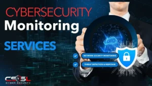 Cybersecurity monitoring services dashboard showing continuous SOC alerts