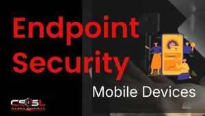 EDR for mobile devices diagram showing iOS and Android sandboxing and mobile threat defense