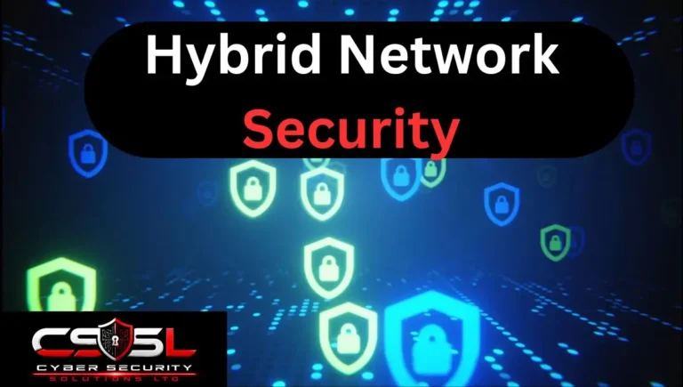 Diagram illustrating hybrid network security across on-premise and cloud environments