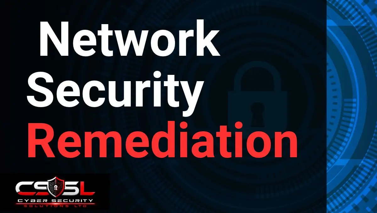 Network security remediation workflow showing severity SLA tiers and verification
