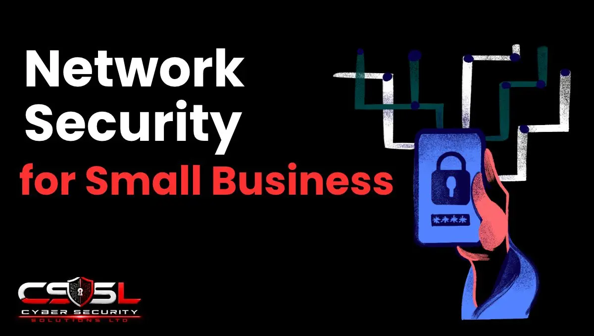 Network security for small business showing UTM appliance and affordable security steps