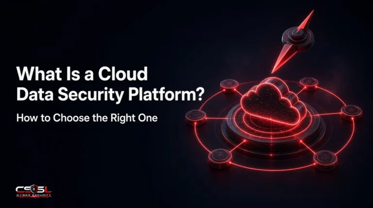 cloud data security platform evaluation process showing proof of concept and RFP selection timeline