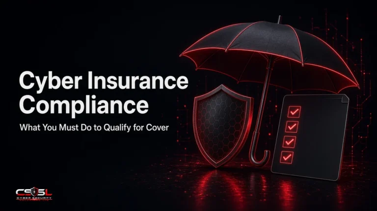 Cyber insurance compliance checklist to qualify for cover