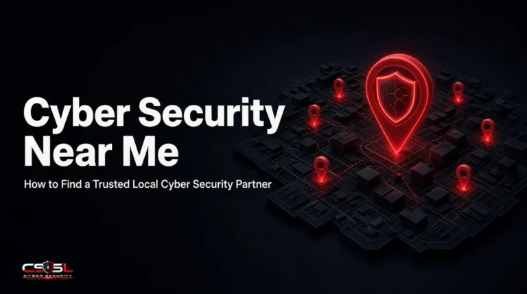 Cyber security near me search results showing local providers