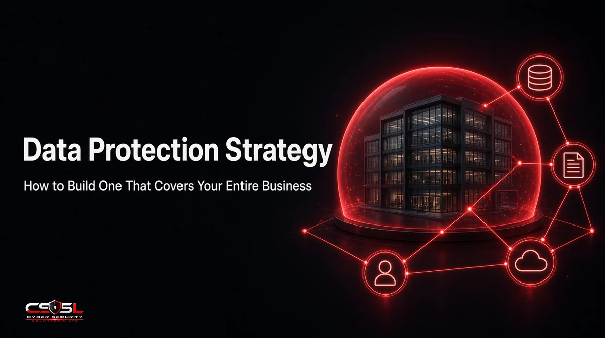 data protection strategy roadmap showing data inventory governance policy and continuous monitoring steps