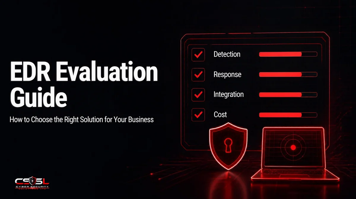 EDR evaluation guide diagram showing pricing tiers and RFP evaluation criteria for choosing EDR