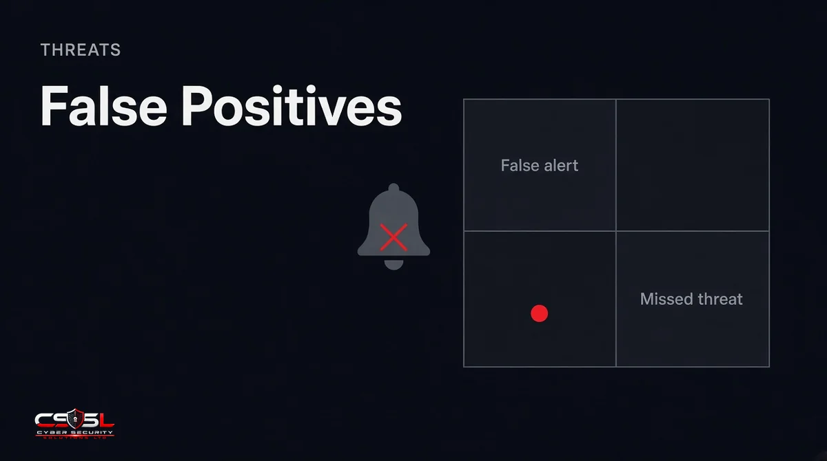 false positives in cyber security confusion matrix diagram showing precision and recall trade-off