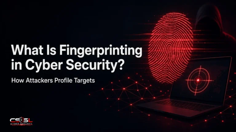what is fingerprinting in cyber security diagram showing JA3 JA4 TLS and browser fingerprinting