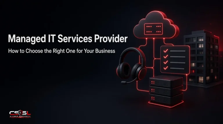 Managed IT services provider selection criteria checklist